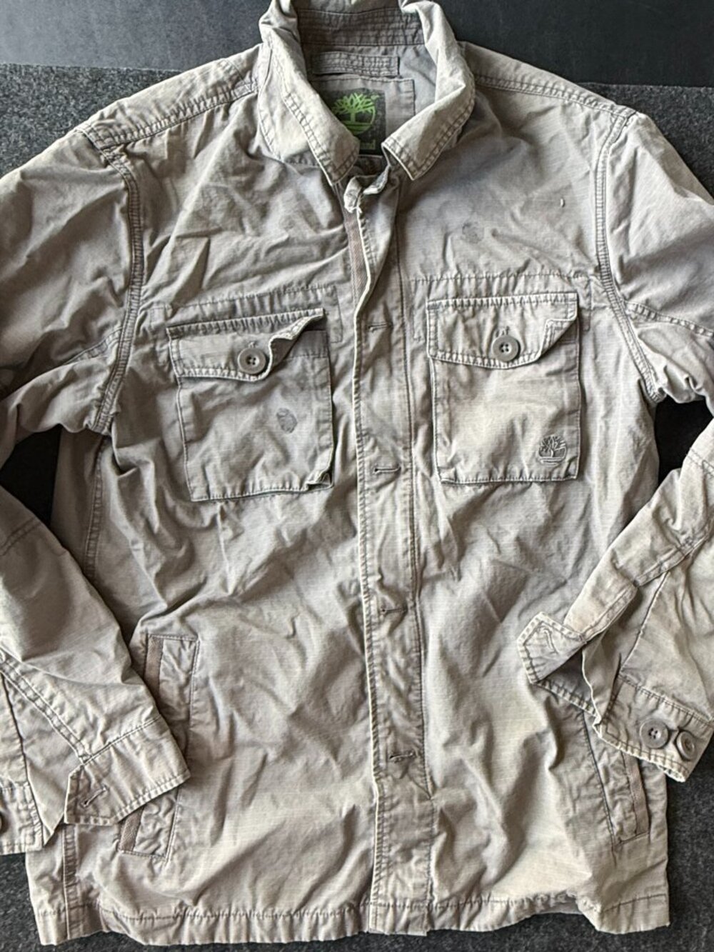 Timberland Khaki Utility Field Jacket Men’s M